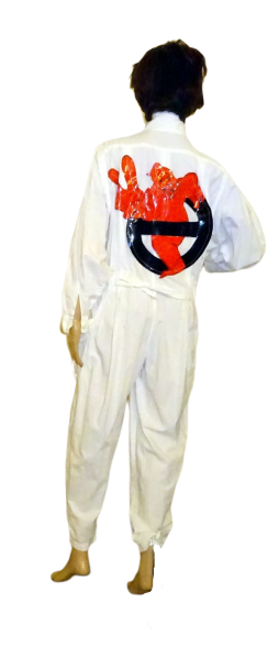 Preview: Overall Ghost Busters, weiss