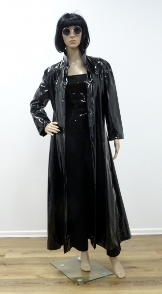 Matrixmantel, schwarz