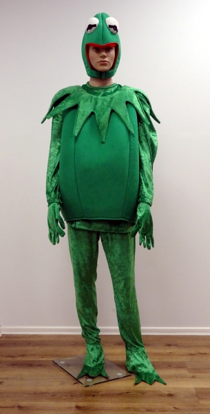Kermit der Frosch,Hose,Oberteil,Kappe