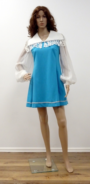 Kleid blau