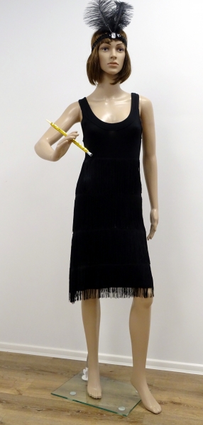 Charlstonkleid schwarz