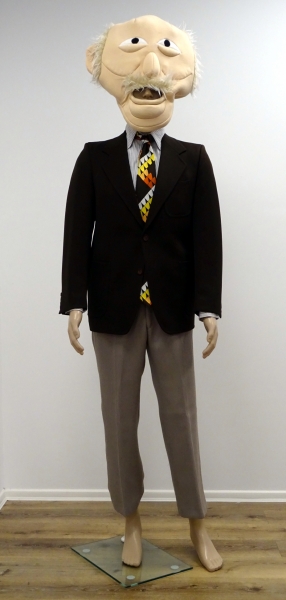 Läster-Opa (Waldorf) mit Jacket, braun und Hose