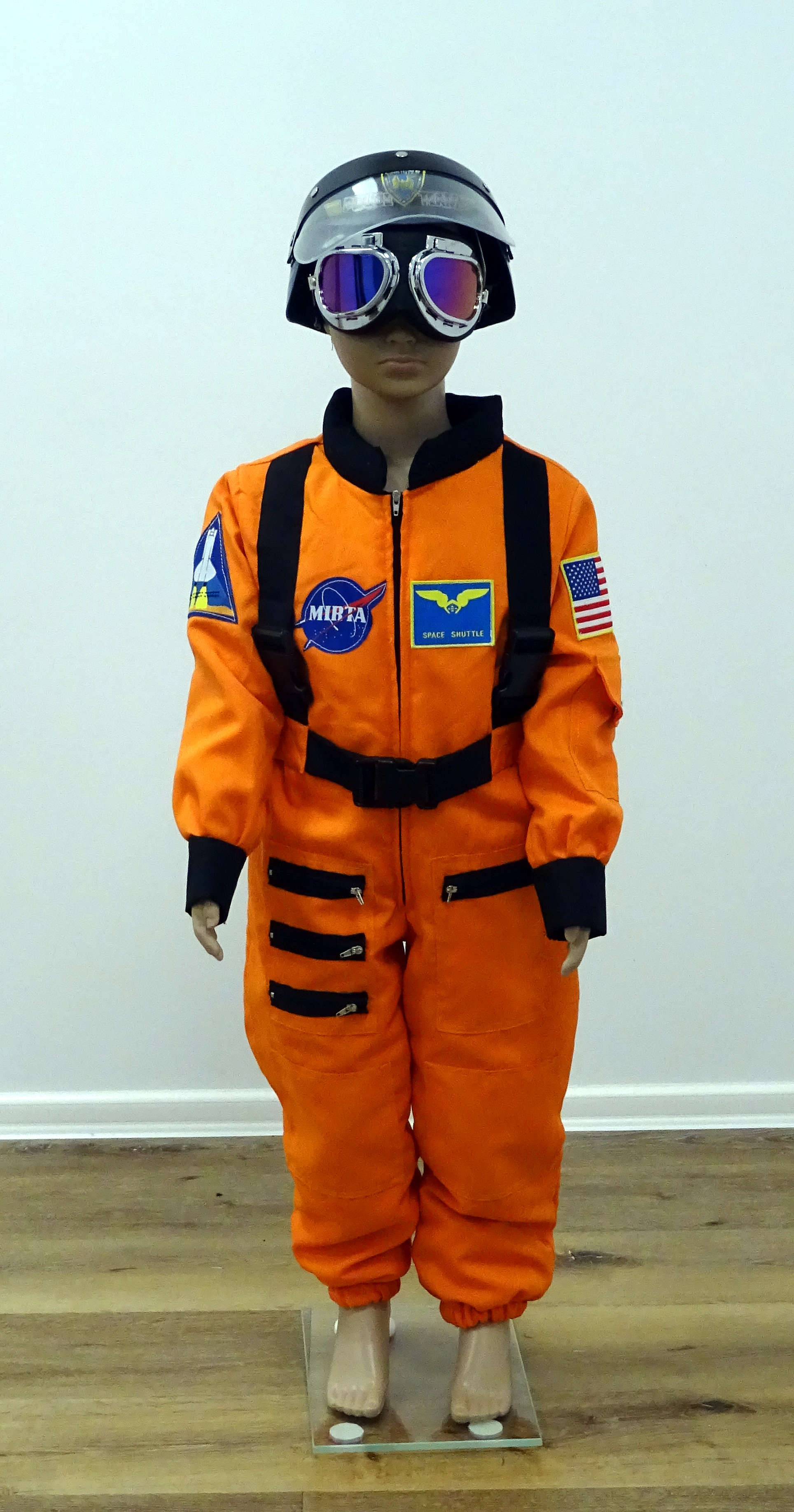 Kostümgalerie - Ihr Kostümverleih in Lingen. Kostüme für Karneval,  Helloween, Mittelalter, Oktoberfest für Kinder und Erwachsene. - Astronaut: Overall  orange