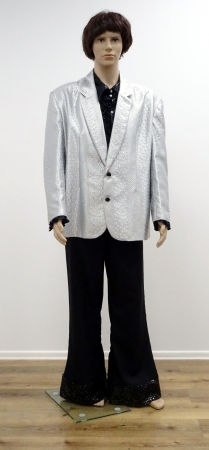 Anzugjacke-Silberjacket