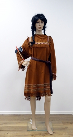 Indianerkleid, braun