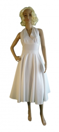 Kleid Marylin Monroe, weiss