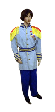 General Banana (blau): Jacke und Schärpe mit Orden; Hose, Gürtel, (Kaiser Franz)