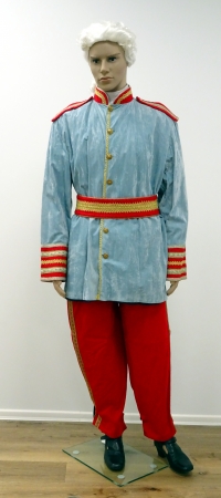 Kaiser Franz: Jacke; Hose, Gürtel, rot