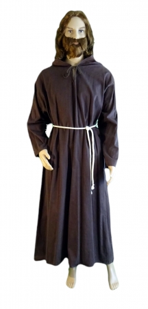 Mönch/ Knecht Ruprecht: Gewand dunkelbraun
