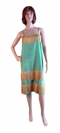 Charlstonkleid grün