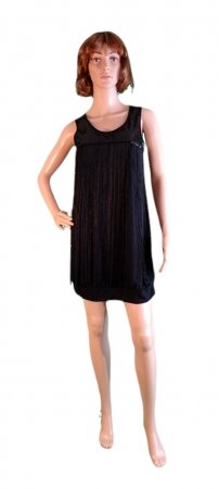 Charlstonkleid schwarz