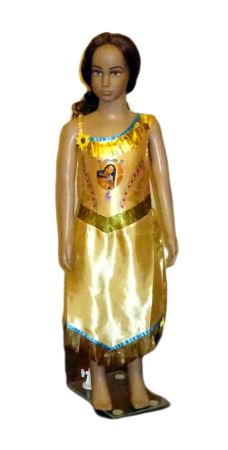 Pochahontas Kleid KIND 7-8 jahre