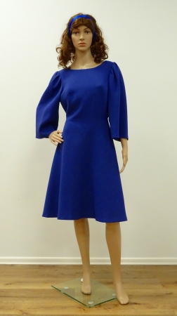 Kleid, 70-er Jahre, blau